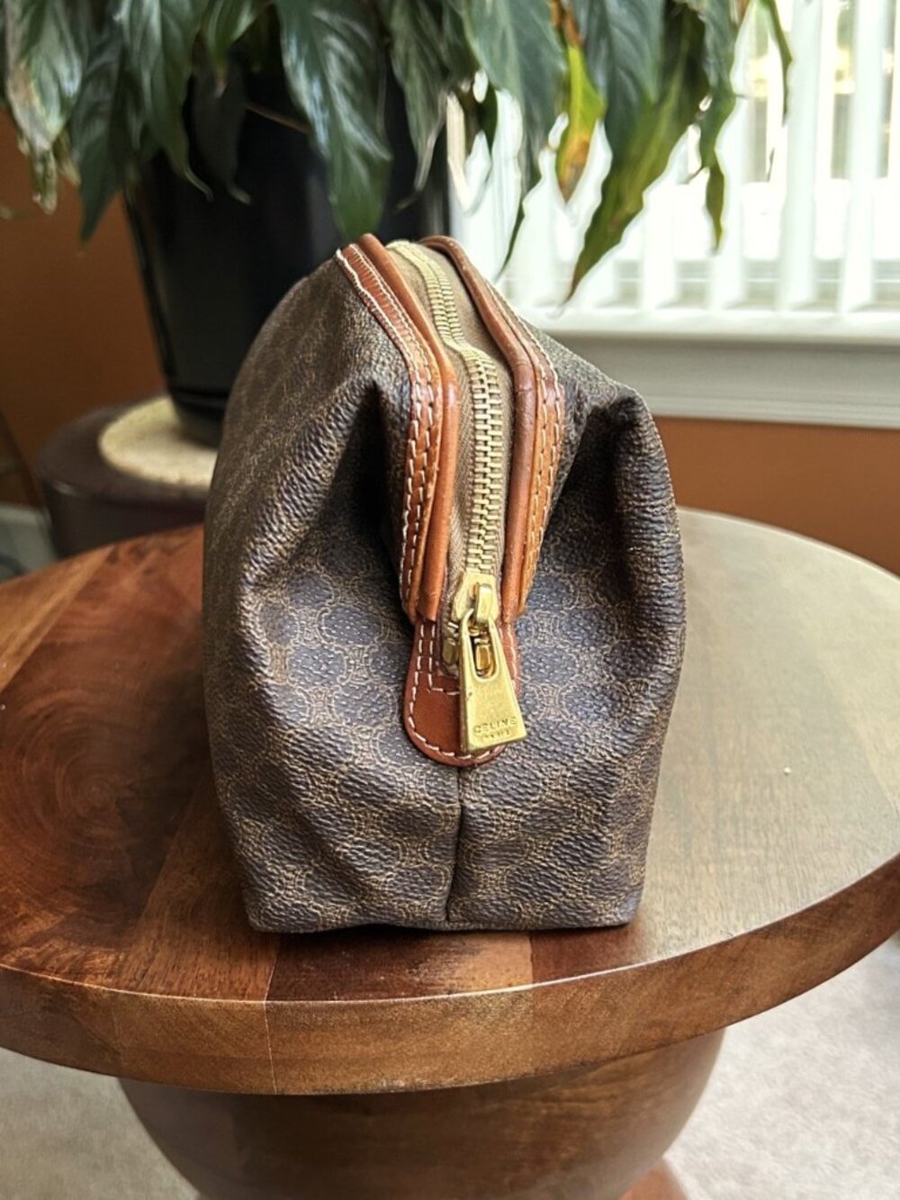 CELINE Macadam Pouch, Brown - Picture 4 of 11